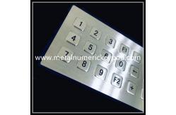 China 3x7 Matrix Industrial Numeric Keypad 21 Key SS 304 Wireless Bluetooth Connection supplier
