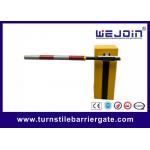 China Yellow Steel Boom Barrier for Parking Lots with Rebound Function for sale
