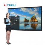 110 Inch Interactive Touch WhiteBoard 350cd/M2 Brightness Sliding All-In-One Machine