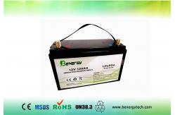 China Deep Cycle RV LiFePO4 Battery IP65 12V 120AH Lithium Batteries For Caravans supplier