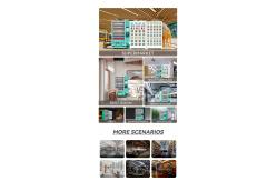 China Fully Automatic Smart Fast Food Vending Machine With Big Touch Screen supplier