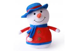 China Penguin Image Animated Plush Christmas Toys Eesy Clean Handcrafted OEM / ODM supplier