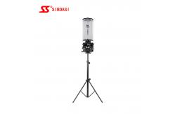 China Red Badminton Shuttlecock Feeder Machine 145cm-215cm Lifting Random function supplier