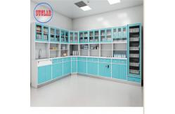 China Adjustable Hospital Storage Cabinet With Three Section Slider supplier