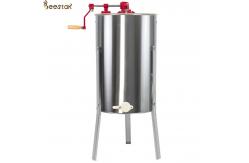 China 304 SS Bee 2 Frame Manual Honey Extractor Honey Extraction Equipment supplier