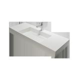 Smooth Wall Mounted Cloakroom Basin 900*480*130mm Easy To Install for sale