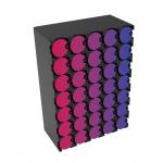 Large Seven Segment Digits Flip Dot Module 30mm 5x7 For Mall