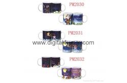 China Christmas color-changing mugs supplier