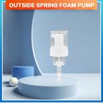 Recyclable Screw On Mini Foam Pump With 0.4 CC Eco Friendly Foam Output for sale