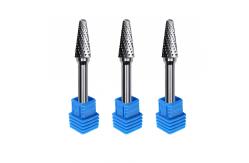 China Single Double Cut Tungsten Carbide Rotary Bits 3mm Wood Sphere Concave Cutter supplier