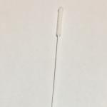 Disposable Sterile Medical Cotton Swab , White PCR Test Nose Swab for sale