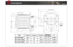China High Efficiency Gearless Traction Machine With Load 320 - 630 KG supplier