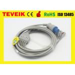 Factory Price Medical Datex Cardiocap 5 leads Round 10pin ECG Cable For Patient Monitor for sale