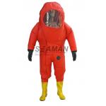 Chemical Protective Suit Class One Heavy Duty For Marine Firefighters for sale