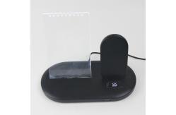 China Multiscene ABS Wireless Phone Charger Stand , Portable Wireless Charging Phone Holder supplier