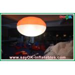 Nylon Cloth Inflatable Led Tripod Ball , Inflatable Led Lighting Ball Decoration for sale