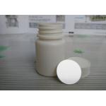 HDPE 35 Ml Plastic Tablet Bottles Round Shape For Medicine Packaging for sale