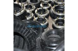 China Triple Convolutions 10×3 Firestone W01-R58-4047 DUNLOP SP258 Rubber Spring Bellows supplier