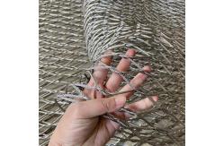 China Lightweight Bird Aviary Enclosure 316 Stainless Steel Wire Rope Mesh Woven Zoo Mesh supplier