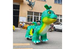 China Customization Simulation Electric Walking Dinosaur Ride Remote Control For Kids supplier