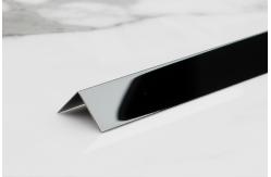 China Mirror Surface 2438mm Stainless Steel Tile Trim SS304L Tile Strip supplier