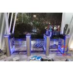 3 / More Lane Time Attendance Automatic Ticket Barrier Fingerprint Reader For Metro for sale