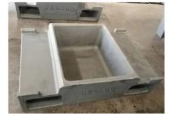 China F1602 Sow Mould Dross Pan Casting supplier