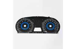 China Customized Graphic Overlay Membrane Switch Panel For Automotive Multimedia supplier