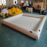 Customized Outdoor Sports Inflatable Race Track PVC Bumper Car Arena for sale