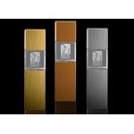 3D Laser Personalized Trophy Cup K9 Crystal And Aluminum Material Made for sale