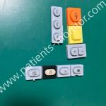 Mindray Beneheart D3 Defibrillator Button Membrane Set Silicone Keypad Assembly Spare Parts for sale