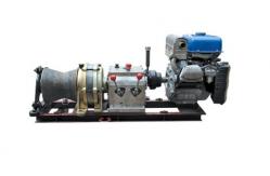 China Gasoline Diesel Powered Capstan Winch Honda Engine Electric Cable Powered Winch supplier