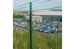 China High Security Mesh 4.5mm Green Anti Climb Fence With Electronic Alarm System supplier