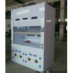 School PP Fume Hood Laboratory Equipment, Lab Fume Cupboard With Faucet / Sink for sale