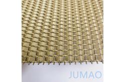 China Sustainable Architectural Mesh Brass Copper High Strength supplier