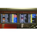 Anti Interference Ability Passenger Flight Information Display For Hongkong Airport for sale