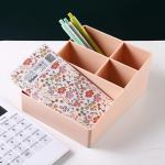 Simple PS Desktop Cosmetics Storage Box Five Compartments