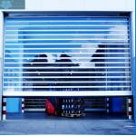 Transparent 1.5m/S 4500mm Width High Speed Roll Up Doors