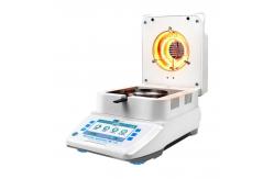 China Grain Halogen Moisture Analyser 0.005g Readability 110g Capacity Moisture Meter supplier