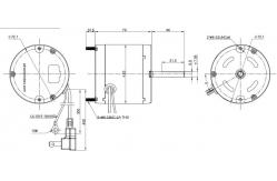 China Energy Star Air Vent BLDC Motor W8083 Accept Custom Made supplier
