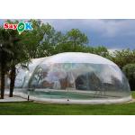 Outdoor Customized Inflatable Swimming Pool Cover Transparent inflatable pool cover dome