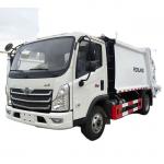 Cheap Price 4x2  8CBM Compactor Garbage Truck With Sidecar Hitch Bucket for City Road for sale
