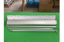 China Advertising Display Stand 80cm/85cmx2m Full Aluminium Retractable Roll Up Banner Stand supplier
