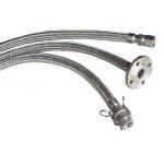 Nut Metal Stainless Steel Braided Flexible Hose Pipe Customized Diameter 8-850mm for sale