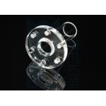 ISO9001 1100℃ Sio2 Quartz Tube Flange for sale