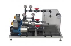 China equipment teaching Hydrodynamics Laboratory Equipment Parallel and Series Pump Trainer supplier