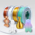 Custom Silk 3D Printer Filament Toughness Enhanced PLA Plus for sale