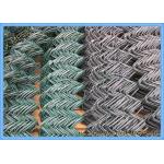 5 Feet Galfan Coated Steel Chain Link Fence Panels , Chain Wire Fencing for sale