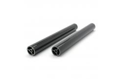 China Profiled Extrusion ABS Pipe High Temp Resistance Flexible Wire Conduit supplier