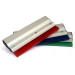 Customizable Polyurethane Squeegee With Wooden / Aluminium Handle For Screen Printing